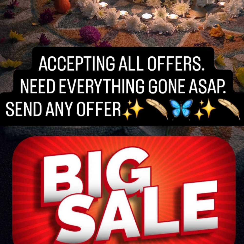 BIG SALE/accepting All Offers
